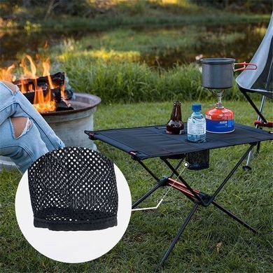 Стіл розкладний полегшений Naturehike aluminum NH19Z027-Z чорний 6927595736777 фото