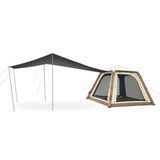 Намет чотиримісний автоматичний надувний з тентом Naturehike Ango CNK2550WS017 brown 6977465869852 фото