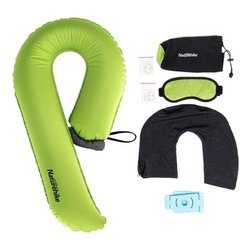 Набор для сна U-shaped inflatable pillow 20ZT NH20ZT004 green
