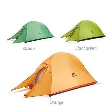 Палатка Naturehike Сloud Up I (1-местная) 210Т 1 Updated NH18T010-T orange