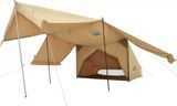 Намет одномісний з тентом Naturehike CNK2450WS026 brown 6927595713334 фото