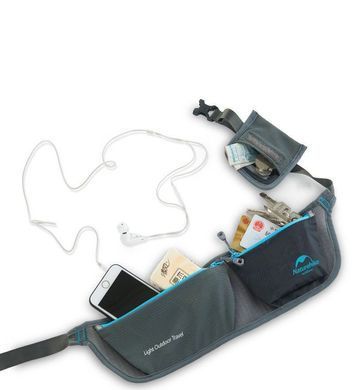 Сумка на пояс для бега Naturehike Ultralight bag NH17Y060-B blue 6927595723609 фото