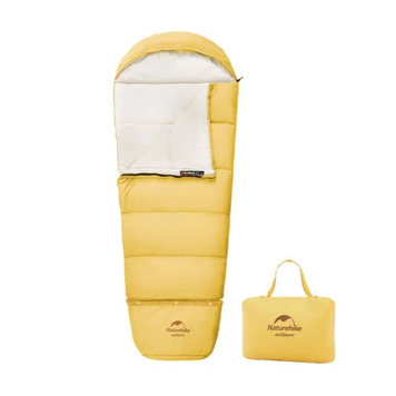Спальний мішок дитячий Naturehike С300 NH21MSD01 жовтий 6927595774656 фото
