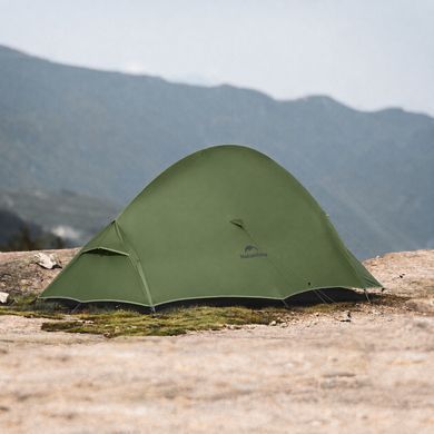 Намет надлегкий двомісний Naturehike Cloud Up Pro CNK2350WS020, 20D, зелений 6927595794005 фото