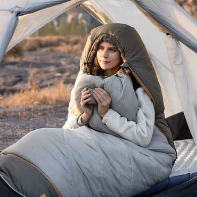 Спальник Naturehike Pro MG270 CNK2550WS044, p-p XL, зелений 6977465862839 фото