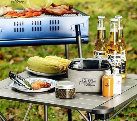 Набор для специй Naturehike BBQ NH17T011-P grey 6927595720226 фото
