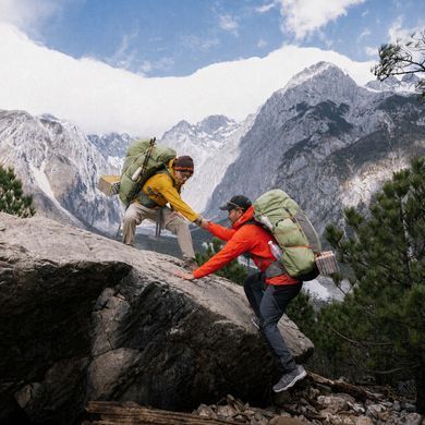 Рюкзак туристичний Naturehike Seek-wind Pro Series CNK2650XB017, 65+5 л, MR, зелений 6927595702574 фото