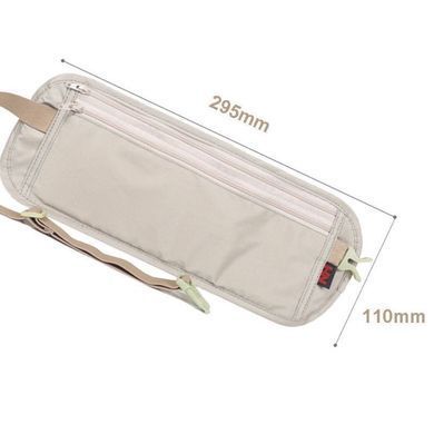 Сумка-гаманець поясна Naturehike Travel Waist Bag NH15Y005-B light khaki 6927595708514 фото