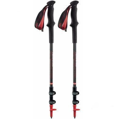 Трекинговые палки Naturehike ST06 Carbon Aluminum 3-сек. (пара) NH17D006-D black 6927595748596 фото