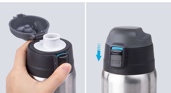 Термокружка Naturehike Vacuum Bottle 500 мл NH19SJ009 white 6927595740453 фото