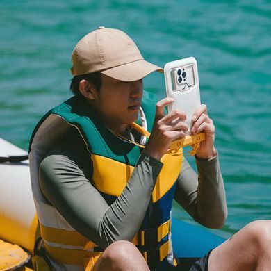 Гермочехол для телефона Naturehike 6.8 inch CNK2300BS015 желтый 6976023925412 фото