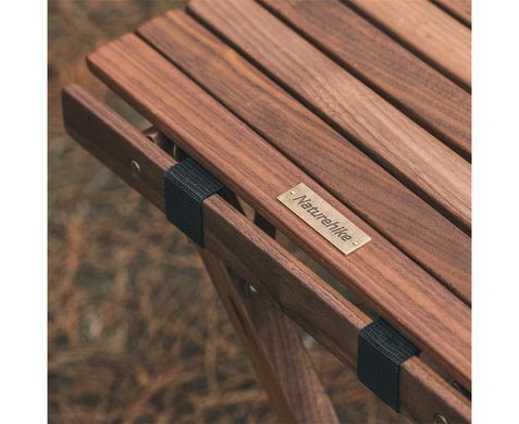Стол складной Naturehike HTM Roll Table wood M NH21JJ001 black