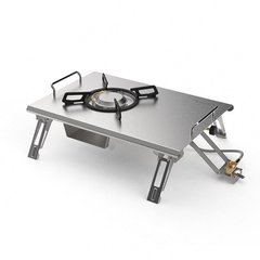 Пальник-плита кемпінговий Naturehike Outdoor Table Furnace NH20RJ001 сірий