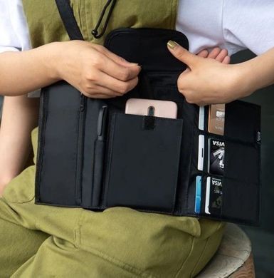 Органайзер дорожнІй Naturehike Travel Passport Holder Bag RFID-Blocking NH20SN002 сірий 6927595744895 фото