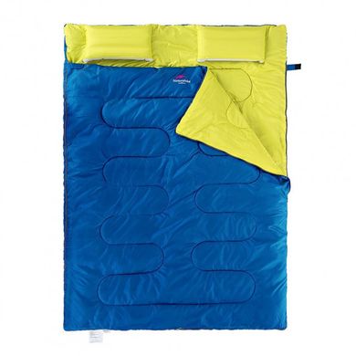 Спальний мішок Naturehike Double Sleeping Bag with Pillow SD15M030-J Indigo