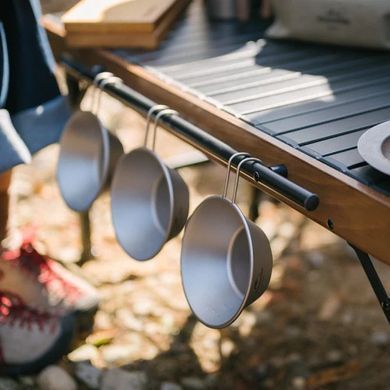 Стіл розкладний комбінований Naturehike aluminum NH21JU011 бук 6927595797808 фото