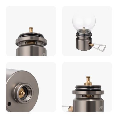 Світильник газовий Naturehike Gas Tank Light NH21ZM006 grey 6927595792971 фото