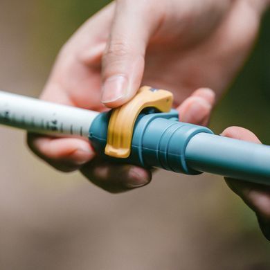 Трекінгова палиця Naturehike CNK2550DS013, 90-120 см, блакитна 6977465868350 фото