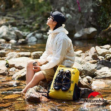 Герморюкзак походный Naturehike 25 л CNH22BB003 светло-зеленый 6927595753910 фото