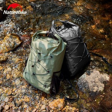 Герморюкзак походный Naturehike 25 л CNH22BB003 светло-зеленый 6927595753910 фото