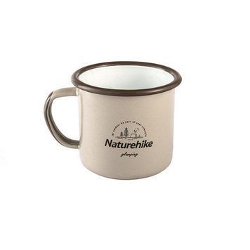 Кружка похідна Naturehike Mountains fun 400 мл NH20SJ030 khaki 6927595750582 фото