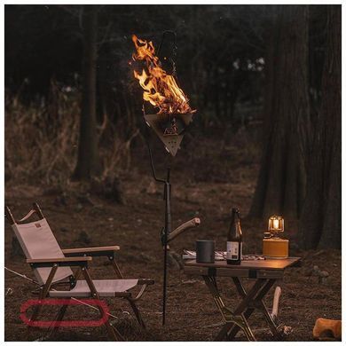 Чаша для багаття підвісна Naturehike Triangle platform NH20PJ120 6927595767689 фото