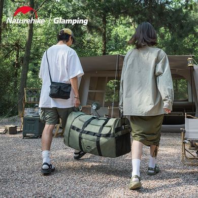 Сумка спортивная Naturehike XS03 Folding Tug Bag 88 NH21LX003 черная 6927595795781 фото