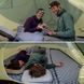 Палатка сверхлегкая трехместная Naturehike Cloud Up Pro CNK2350WS020, 20D, зеленая 6977465865984 &ndash; фото 4