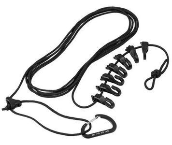 Шнур господарський Naturehike Rope Camping 4м NH19PJ040 black 6927595739556 фото