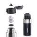 Термокружка Naturehike TT01 Vacuum Cup 600 мл NH18T001-T peacock blue 6927595732731 &ndash; фото 3