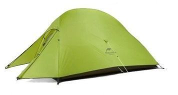Палатка Naturehike Cloud UP II (2-х местная) 20D silicone New version + footprint NH17T001-T green 6927595730553 фото
