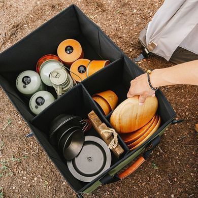 Сумка для кемпінгу Naturehike Folding Box 30л NH21SNX04 army green 6927595798027 фото