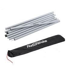 Комплект стійок для тенту Naturehike Steel poles 22 NH20PJ043 silver