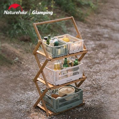 Ящик складний Naturehike PP 17 л NH21SNX06 green 6927595799987 фото