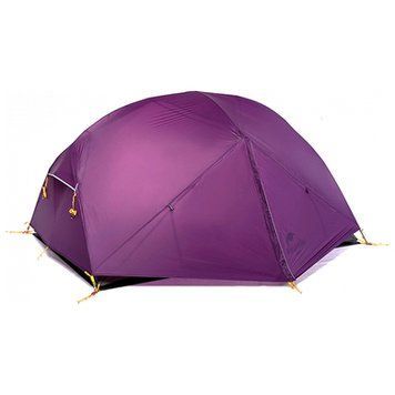 Намет Naturehike Mongar II (2-х місний) 20D silicone + footprint NH17T007-M purple 6927595700594 фото