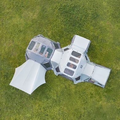 Палатка восьмиместная надувная Naturehike Gen Air FL CNK2550WS046, светло-серая 6927595762813 фото