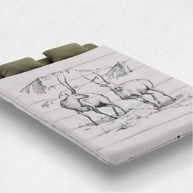 Спальний мішок Naturehike Double Sleeping Bag with Pillow "Tibetan antelope" NH21MSD06
