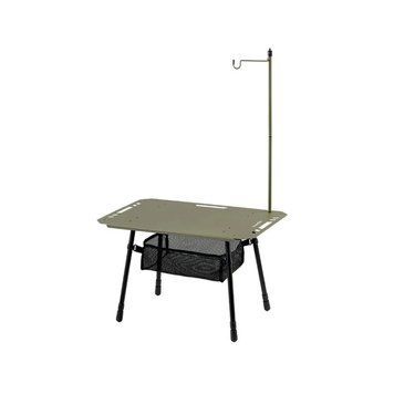 Складаний стіл Naturehike CNK2450JJ025, 60х40 см, алюміній, оливковий 6977465868855 фото