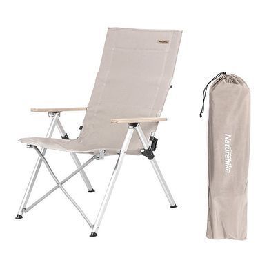 Кресло складное Naturehike aluminum NH17T003-Y бежевый 6927595749739 фото