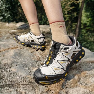 Шкарпетки туристичні амортизаційні високі Naturehike CYY2611FS011, M, коричневий 6977465861696 фото