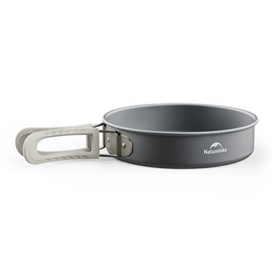 Набір посуду (2 каструлі, чайник, сковорідка) Naturehike CNK2450CF010, алюміній 6976507663281 фото