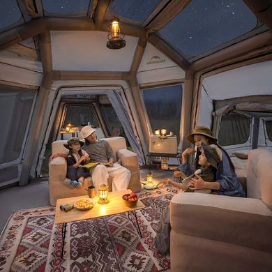 Палатка восьмиместная надувная Naturehike Gen Air FL CNK2550WS046, серая 6977465861313 фото