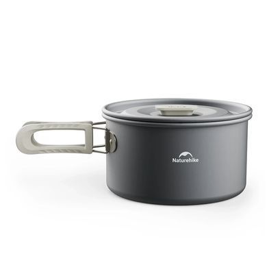 Набір посуду (2 каструлі, чайник, сковорідка) Naturehike CNK2450CF010, алюміній 6976507663281 фото