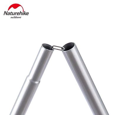 Комплект стоек для тента Naturehike Steel poles 16 Updated 2020 NH20PJ041 silver