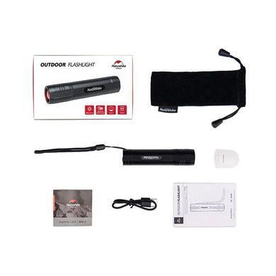 Ліхтар ручний туристичний Naturehike NH20ZM007 black 6927595746530 фото