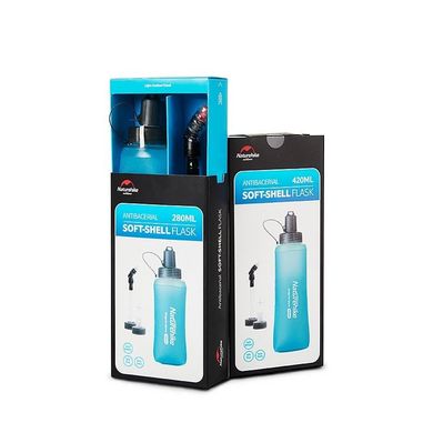 Фляга для бега Naturehike Soft Flask 420 мл NH17S028-B blue