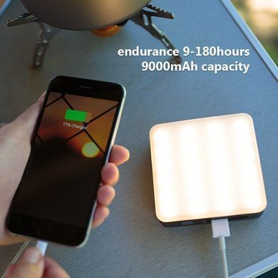 Фонарь кемпинговый Naturehike Moonlight 1300 9000mAh NH18Y001-A black 6927595735114 фото