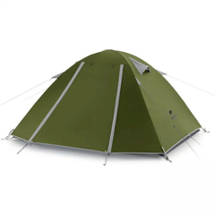 Палатка Naturehike P-Series III (3-х местная) 210T 65D polyester Graphic NH18Z033-P темно-зеленый