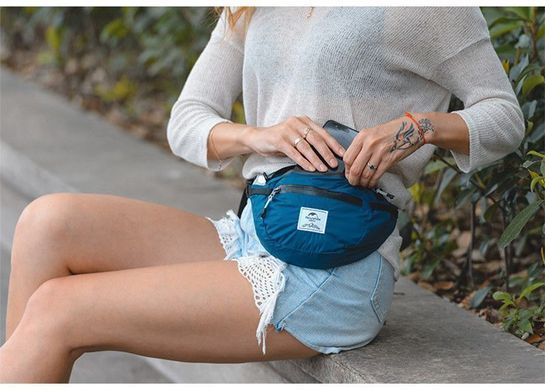 Сумка на пояс Naturehike Ultralight Waist Bag 6 л NH18B300-B blue 6927595729960 фото