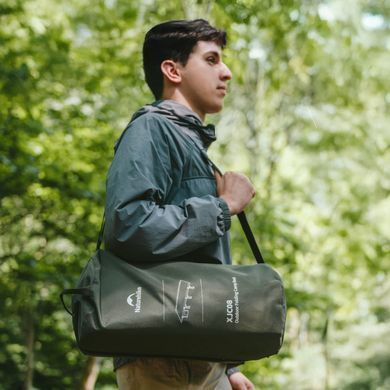 Кровать складная Naturehike XJC08 CNK2550WS020, полиэстер / алюминий, зелёная 6977465866622 фото